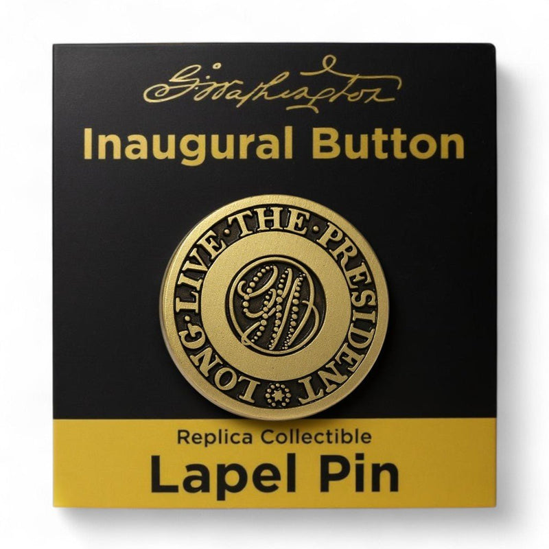 George Washington Inaugural Button Replica - Set of 3 - The Shops at Mount Vernon