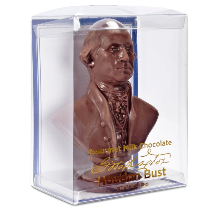 George Washington Milk Chocolate Bust - The Shops at Mount Vernon