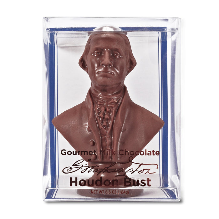 George Washington Milk Chocolate Bust - The Shops at Mount Vernon