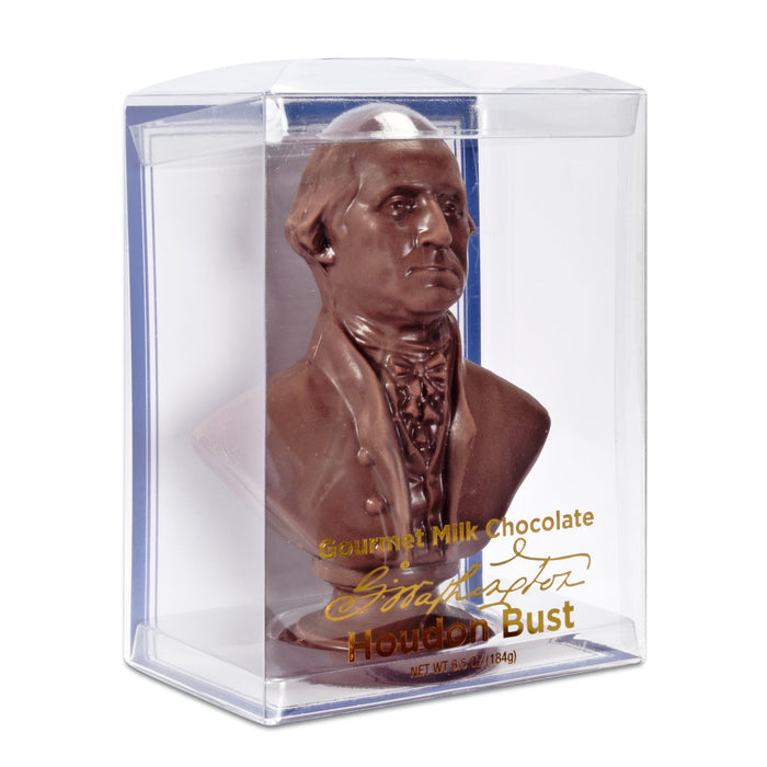 George Washington Milk Chocolate Bust - The Shops at Mount Vernon