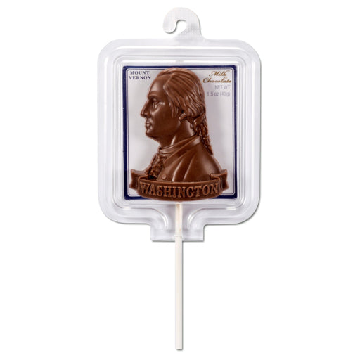 George Washington Milk Chocolate Pop - The Shops at Mount Vernon