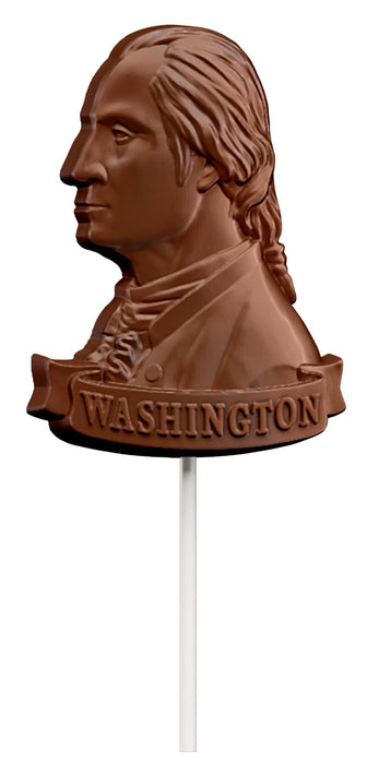 George Washington Milk Chocolate Pop - The Shops at Mount Vernon