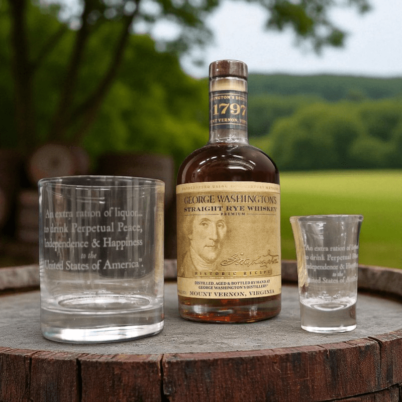 George Washington Quote Shot Glass - The Shops at Mount Vernon
