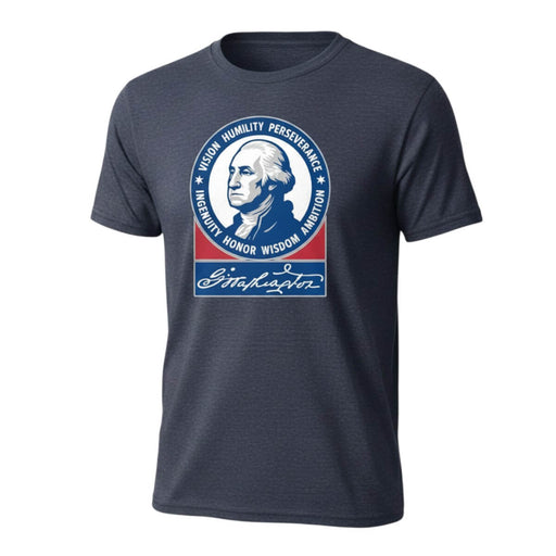 George Washington Seven Attributes T-Shirt - The Shops at Mount Vernon