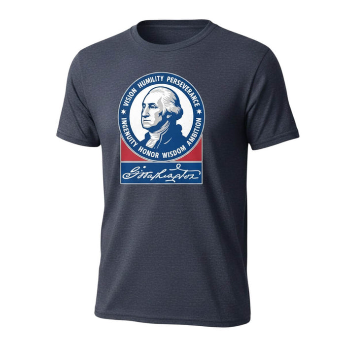 George Washington Seven Attributes T-Shirt - The Shops at Mount Vernon