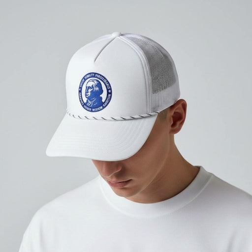 George Washington Seven Attributes Trucker Hat - The Shops at Mount Vernon