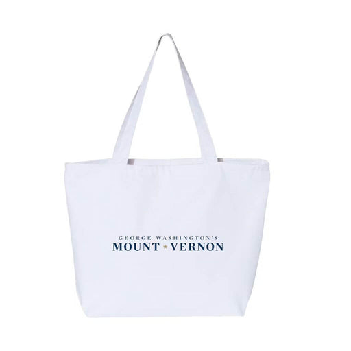 George Washington Seven Attributes Zipper Tote - The Shops at Mount Vernon