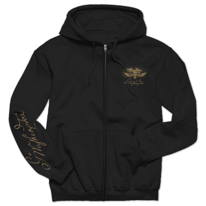 George Washington Signature - Black Hoodie - The Shops at Mount Vernon