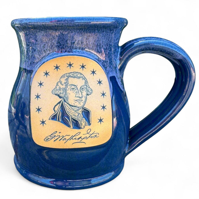 George Washington Signature Mug - Tall Belly Mug - Made In USA - The Shops at Mount Vernon