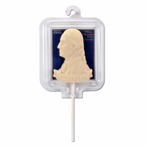 George Washington White Chocolate Pop - The Shops at Mount Vernon