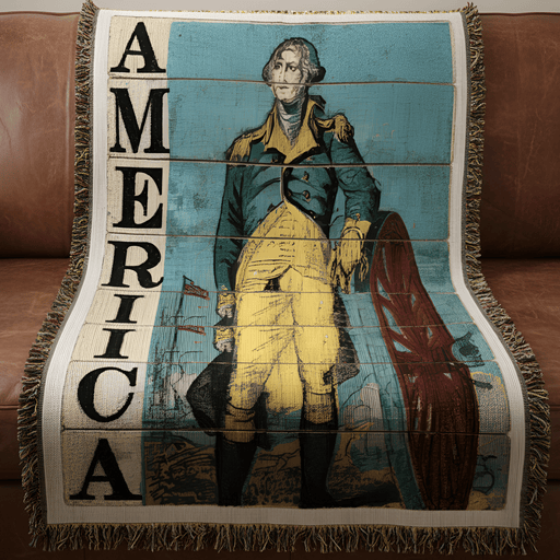 George Washington Woven Throw – Mount Vernon Exclusive - The Shops at Mount Vernon