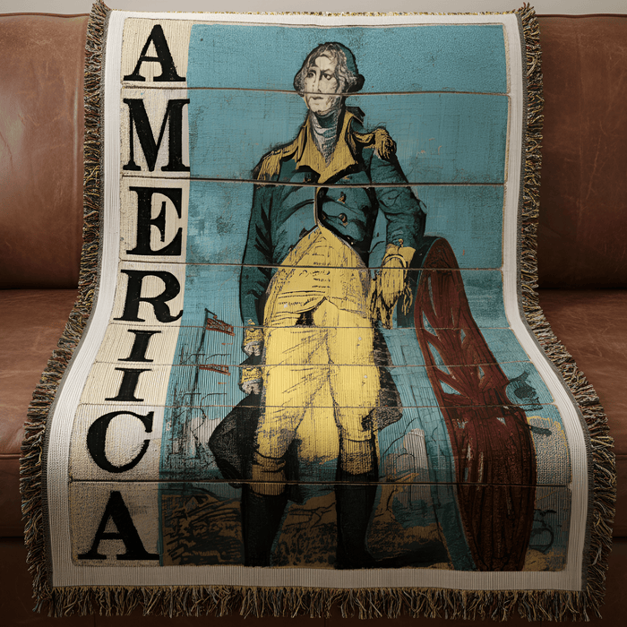 George Washington Woven Throw – Mount Vernon Exclusive - The Shops at Mount Vernon