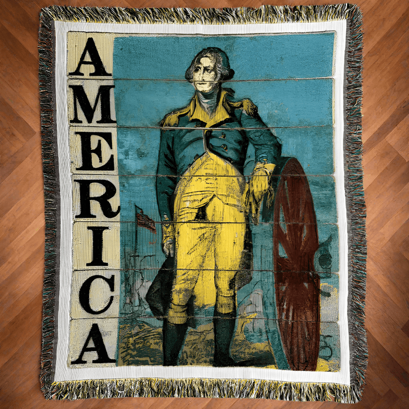 George Washington Woven Throw – Mount Vernon Exclusive - The Shops at Mount Vernon