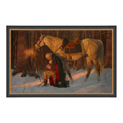 George Washington’s Prayer at Valley Forge – Foam Canvas Print - The Shops at Mount Vernon