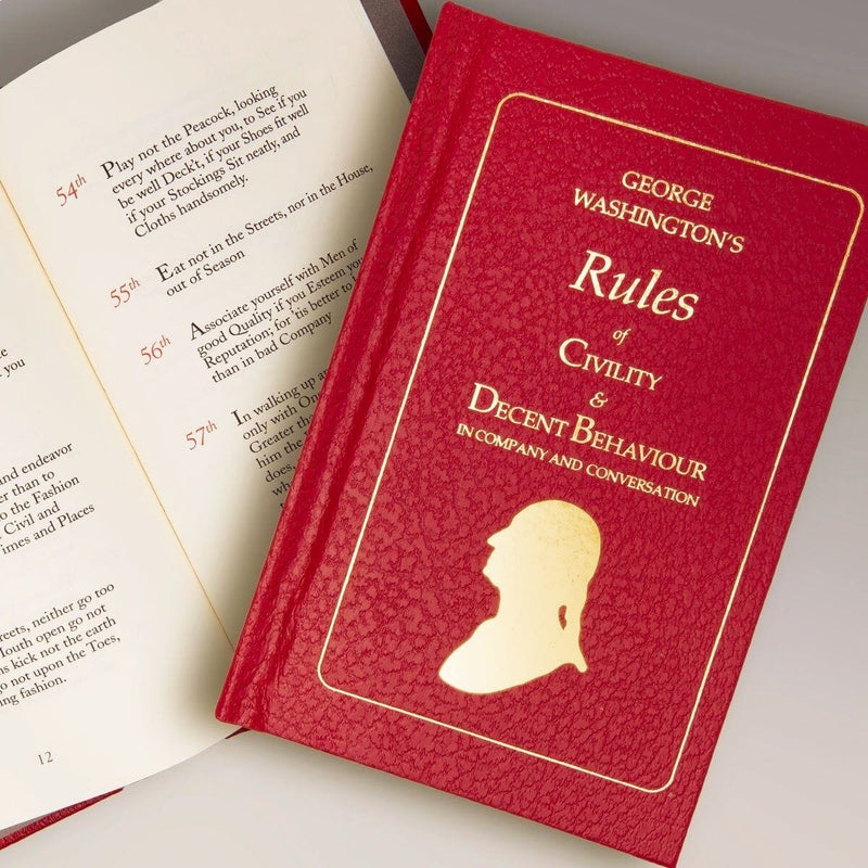 George Washington's Rules of Civility & Decent Behaviour in Company and Conversation - The Shops at Mount Vernon