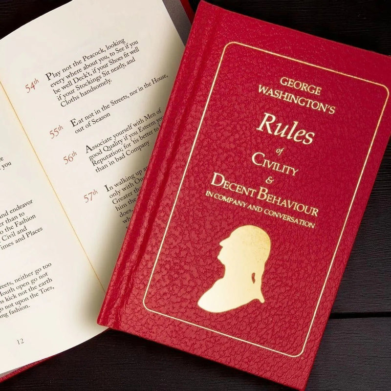 George Washington's Rules of Civility & Decent Behaviour in Company and Conversation - The Shops at Mount Vernon