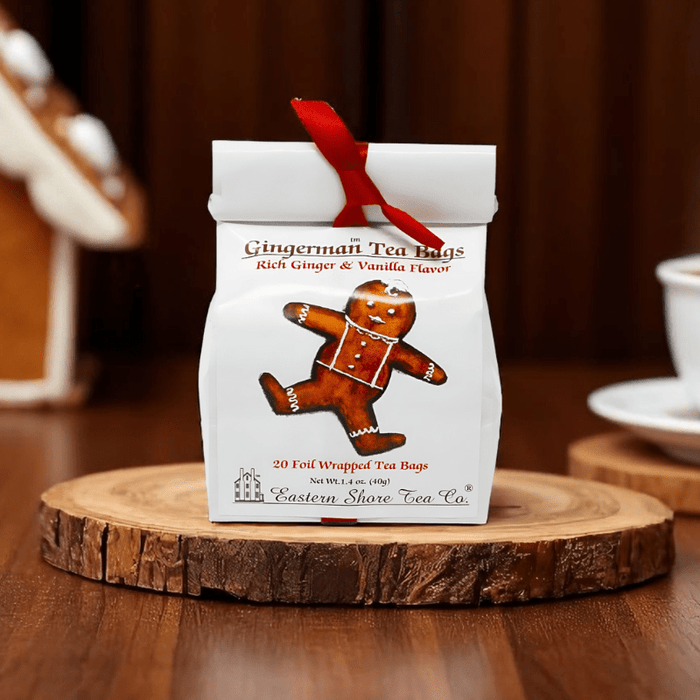 Gingerman Tea Bags - The Shops at Mount Vernon