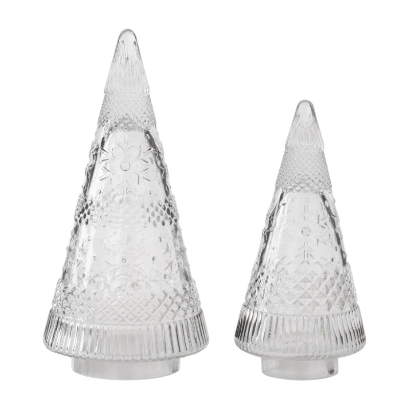 Glass Snowflake Christmas Tree - The Shops at Mount Vernon