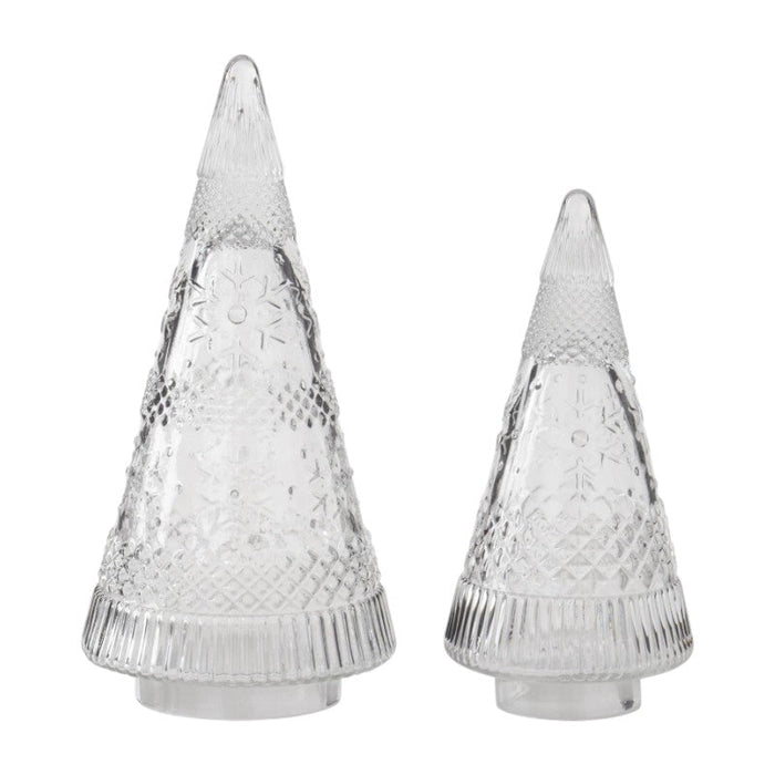 Glass Snowflake Christmas Tree - The Shops at Mount Vernon