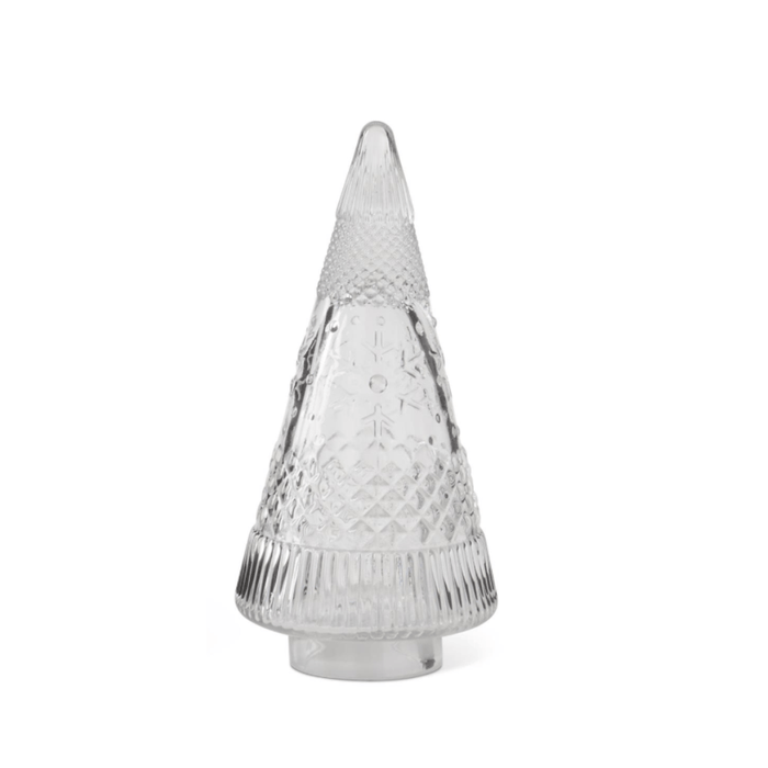 Glass Snowflake Christmas Tree - The Shops at Mount Vernon