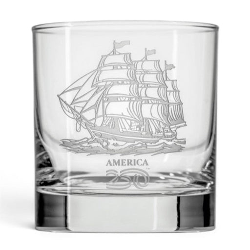 Glass Whiskey Tall Ship America 250 - The Shops at Mount Vernon