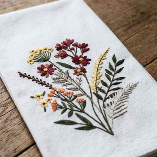 Harvest Bouquet Kitchen Towel - The Shops at Mount Vernon