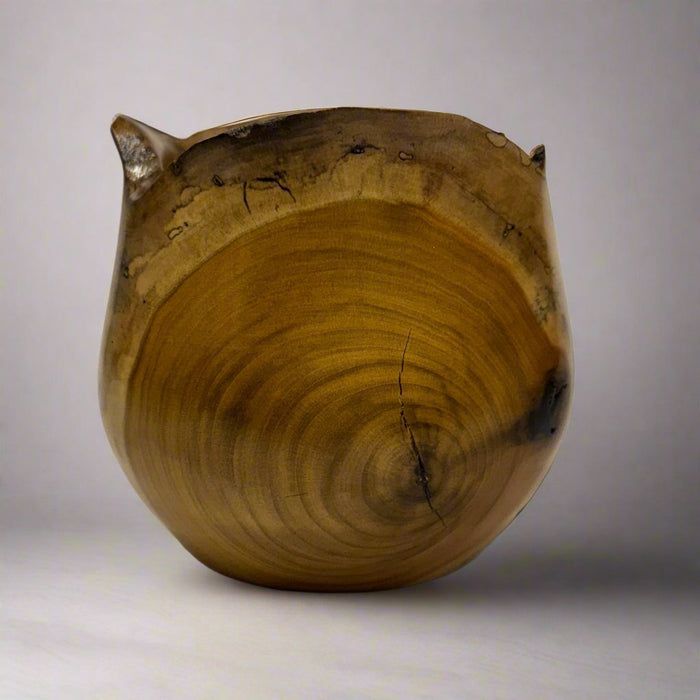 Historic Tulip Polar Wood Bowl #004 - The Shops at Mount Vernon