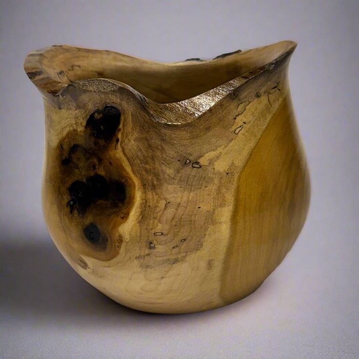 Historic Tulip Polar Wood Bowl #004 - The Shops at Mount Vernon