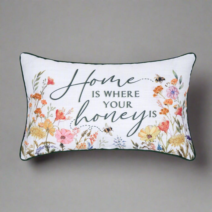 Home Is Where Your Honey Is - Pillow - The Shops at Mount Vernon