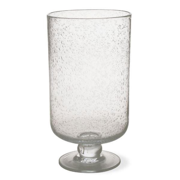 Hurricane Candle Holder - Bubble Glass Vase - The Shops at Mount Vernon