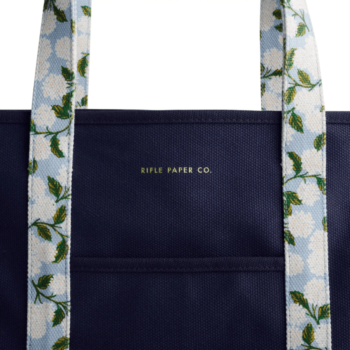Hydrangea Canvas Carry - All Tote - The Shops at Mount Vernon