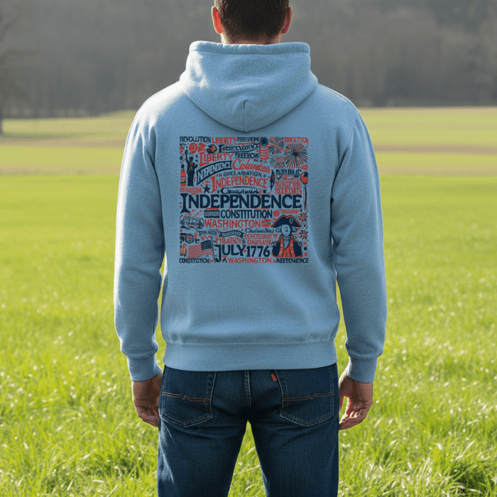 Independence Poster Hoodie - The Shops at Mount Vernon