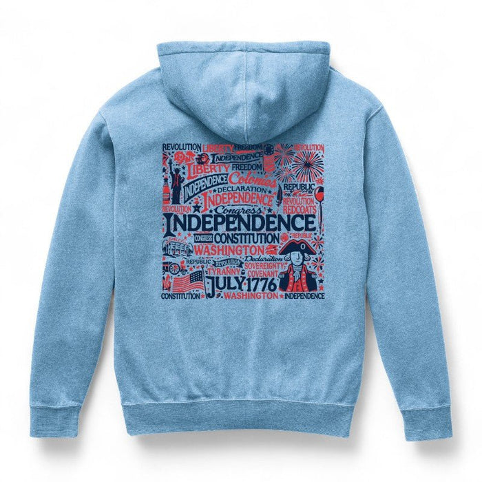Independence Poster Hoodie - The Shops at Mount Vernon
