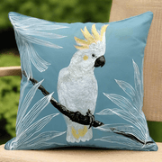 Indoor Outdoor Cockatoo Pillow - The Shops at Mount Vernon