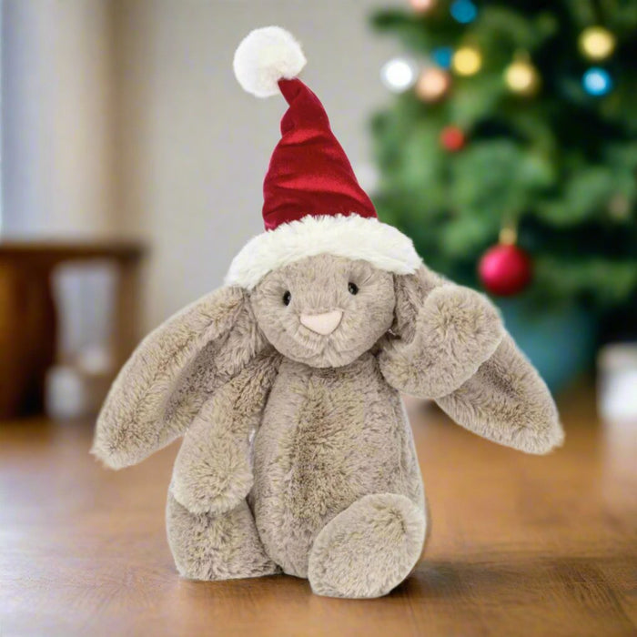 Jellycat Bashful Christmas Bunny - The Shops at Mount Vernon