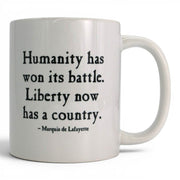 Lafayette Humanity Quote Mug - The Shops at Mount Vernon