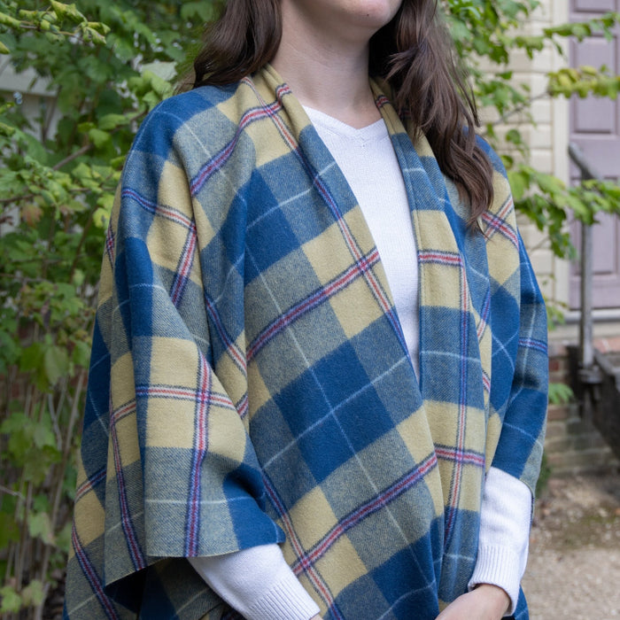 Lambswool Tartan Cape - The Shops at Mount Vernon