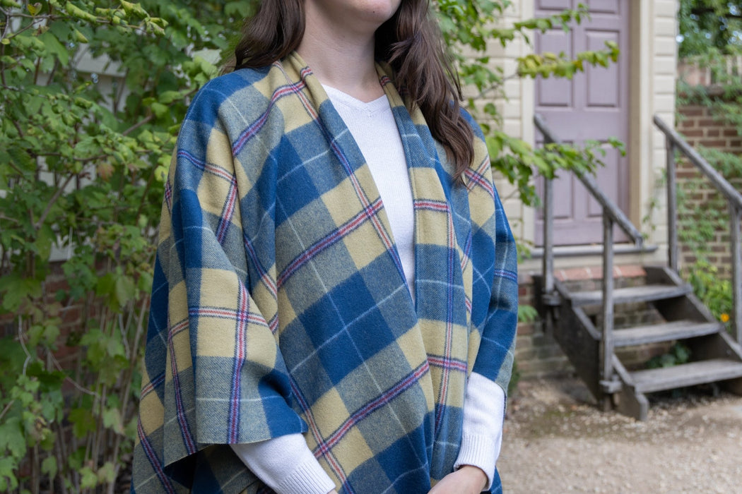 Lambswool Tartan Cape - The Shops at Mount Vernon