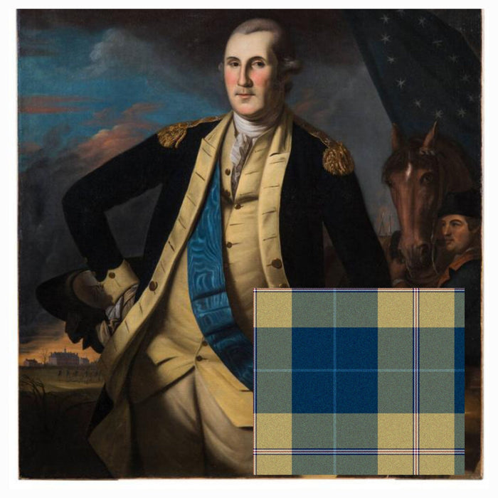 Lambswool Tartan Scarf - Mount Vernon - The Shops at Mount Vernon