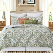 Lana Palms Quilt Set Queen - The Shops at Mount Vernon