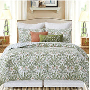 Lana Palms Quilt Set Queen - The Shops at Mount Vernon