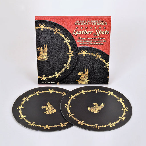 Leather Spots - Large - Set of Two - The Shops at Mount Vernon