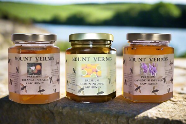 Lemon Infused Raw Honey - The Shops at Mount Vernon