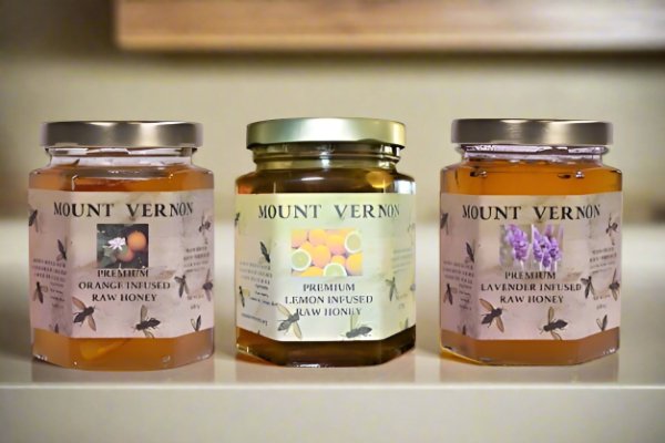 Lemon Infused Raw Honey - The Shops at Mount Vernon