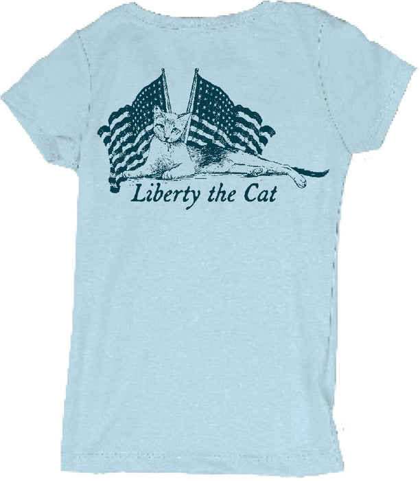 Liberty Cat T Shirt - Children/Youth Sizing - The Shops at Mount Vernon