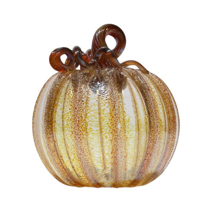 Luke Adams Cinnamon Sugar Glass Pumpkins - Assorted Sizes - The Shops at Mount Vernon