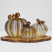 Luke Adams Cinnamon Sugar Glass Pumpkins - Assorted Sizes - The Shops at Mount Vernon