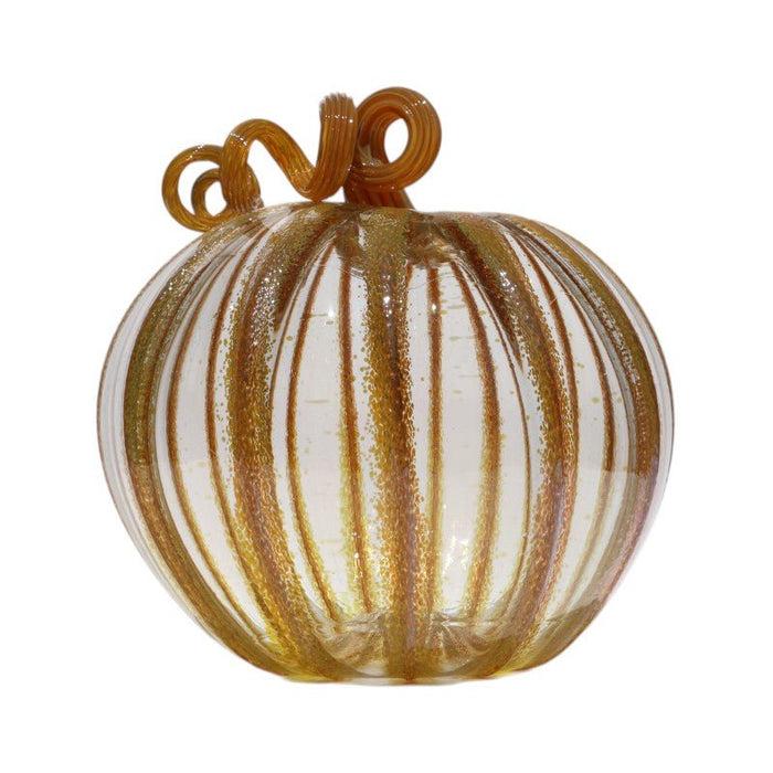 Luke Adams Cinnamon Sugar Glass Pumpkins - Assorted Sizes - The Shops at Mount Vernon