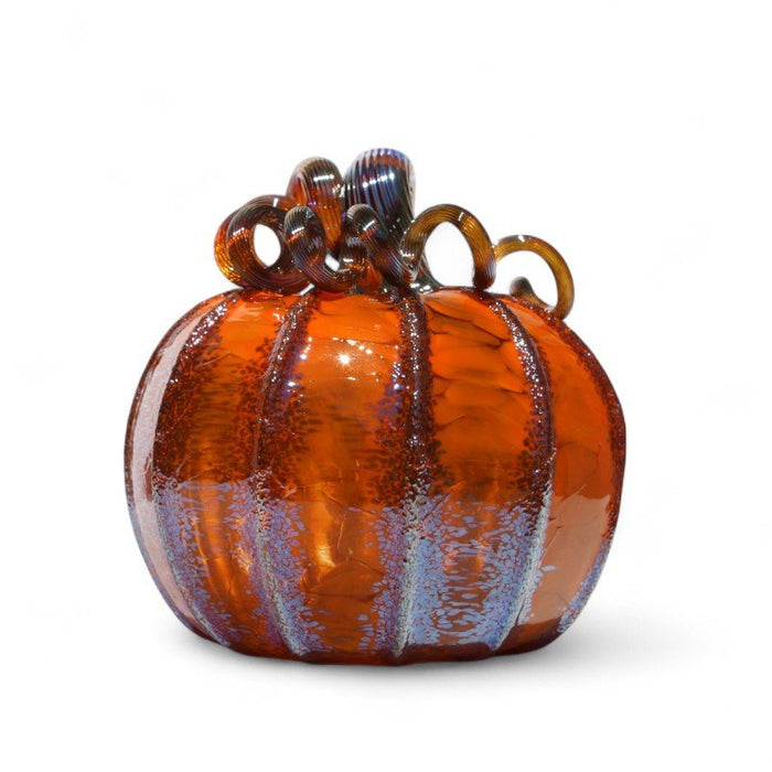 Luke Adams Maple Glaze Glass Pumpkins - Assorted Sizes - The Shops at Mount Vernon
