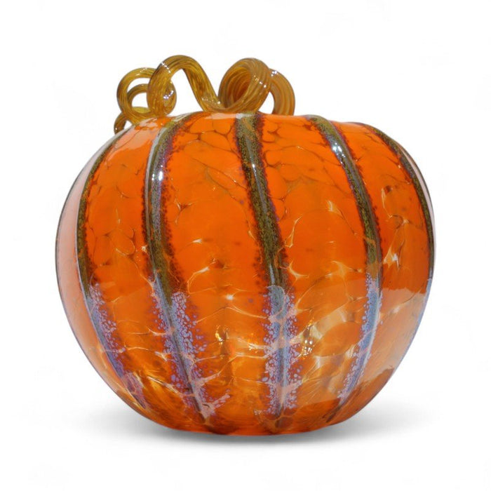 Luke Adams Maple Glaze Glass Pumpkins - Assorted Sizes - The Shops at Mount Vernon